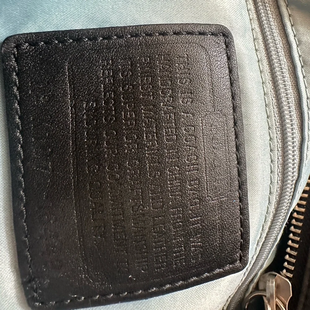 Coach Colette Leather Signature Tote - Black and Grey - Picture 11 of 11
